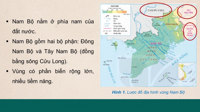 Soạn giáo án điện tử lịch sử và địa lí 4 KNTT Bài 24: Thiên nhiên vùng Nam Bộ