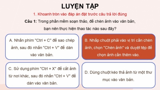 Soạn giáo án điện tử Tin học 8 CD Chủ đề E2 Bài 5: Thực hành tổng hợp