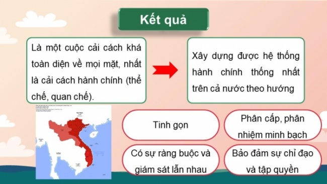 Soạn giáo án điện tử lịch sử 11 CTST Bài 10: Cuộc cải cách của Lê Thánh Tông (Thế kỉ XV) (Phần 2)