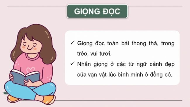 Soạn giáo án điện tử tiếng việt 4 CTST CĐ 5 Bài 4 Đọc: Trong ánh bình minh