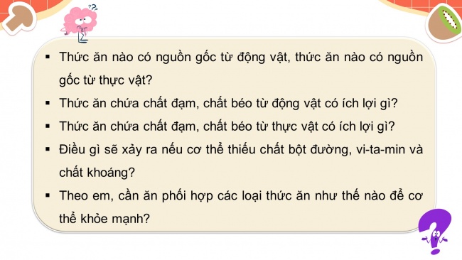 Soạn giáo án điện tử khoa học 4 CTST Bài 25: Ăn, uống khoa học để cơ thể khỏe mạnh