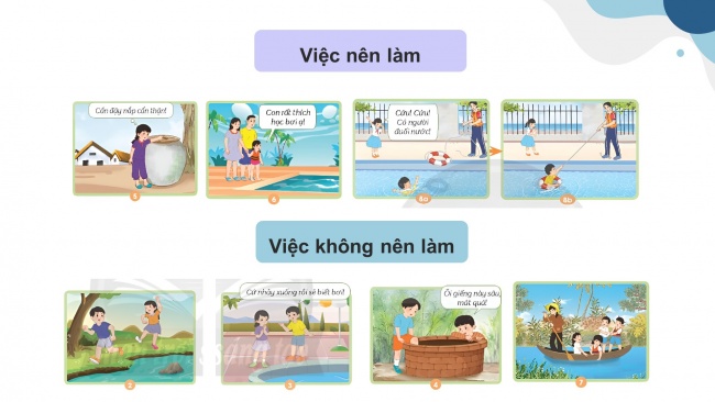 Soạn giáo án điện tử khoa học 4 CTST Bài 28: Phòng tránh đuối nước