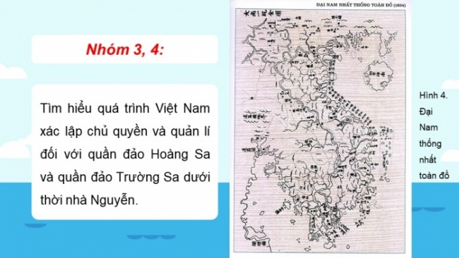 Soạn giáo án điện tử lịch sử 11 Cánh diều Bài 13: Việt Nam và Biển Đông (P2)