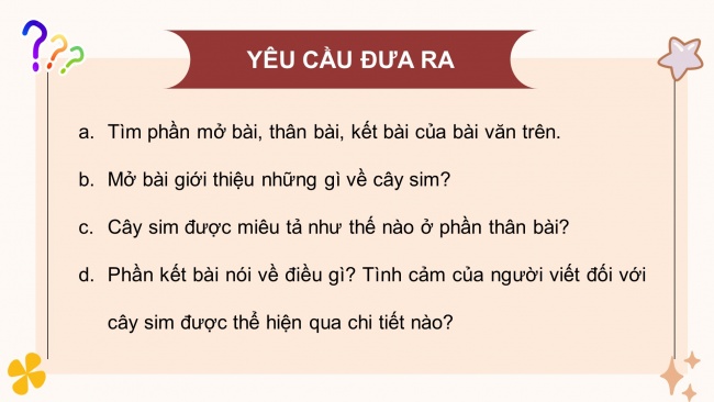 Soạn giáo án điện tử tiếng việt 4 KNTT Bài 17 Viết: Tìm hiểu cách viết bài văn miêu tả cây cối