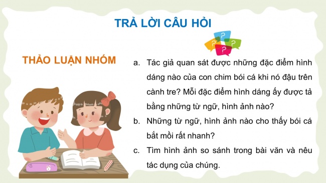 Soạn giáo án điện tử tiếng việt 4 CTST CĐ 7 Bài 8 Viết: Luyện tập quan sát, tìm ý cho bài văn miêu tả con vật