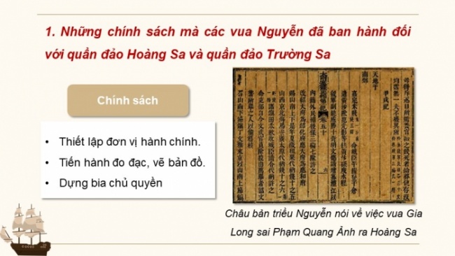 Soạn giáo án điện tử Lịch sử 8 CD Bài 15: Việt Nam nửa đầu thế kỉ XIX (Phần 3)