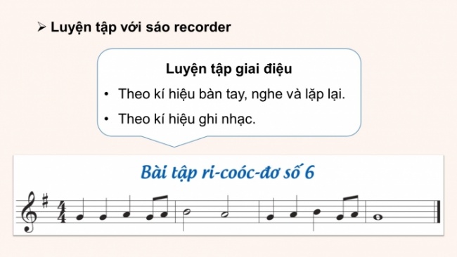 Soạn giáo án điện tử âm nhạc 4 cánh diều Tiết 33: Nhạc cụ: Nhạc cụ thể hiện tiết tấu – Nhạc cụ thể hiện giai điệu; Vận dụng