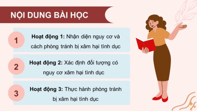 Soạn giáo án điện tử HĐTN 4 CTST bản 2 Tuần 23: HĐGDTCĐ - Nguy cơ và cách phòng tránh bị xâm hại tình dục