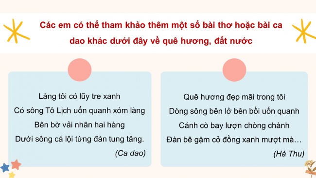 Soạn giáo án điện tử tiếng việt 4 KNTT Bài 24 Đọc mở rộng