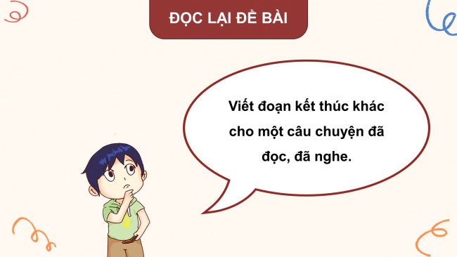 Soạn giáo án điện tử tiếng việt 4 KNTT Bài 27 Viết: Viết đoạn văn tưởng tượng