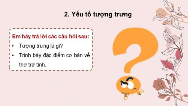 Soạn giáo án điện tử ngữ văn 11 CTST Bài 8 Đọc 1: Nguyệt cầm