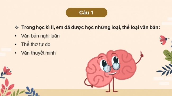 Soạn giáo án điện tử Ngữ văn 8 KNTT: Ôn tập học kì 2