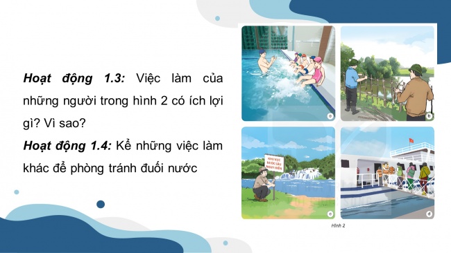 Soạn giáo án điện tử khoa học 4 KNTT Bài 27: Phòng tránh đuối nước