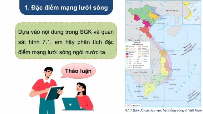 Soạn giáo án điện tử Địa lí 8 CD Bài 7: Thuỷ văn Việt Nam