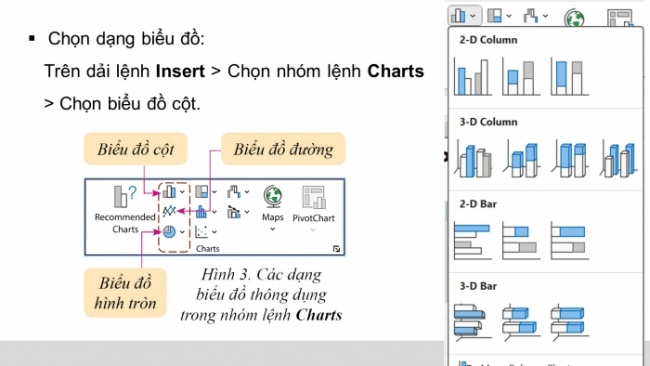 Soạn giáo án điện tử Tin học 8 CD Chủ đề E1 Bài 4: Thực hành tạo biểu đồ