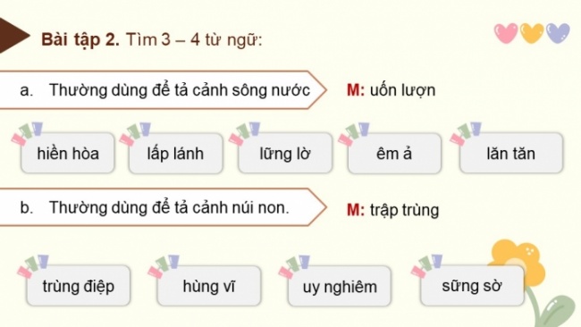 Soạn giáo án điện tử tiếng việt 4 CTST CĐ 6 Bài 8 Luyện từ và câu: Mở rộng vốn từ quê hương