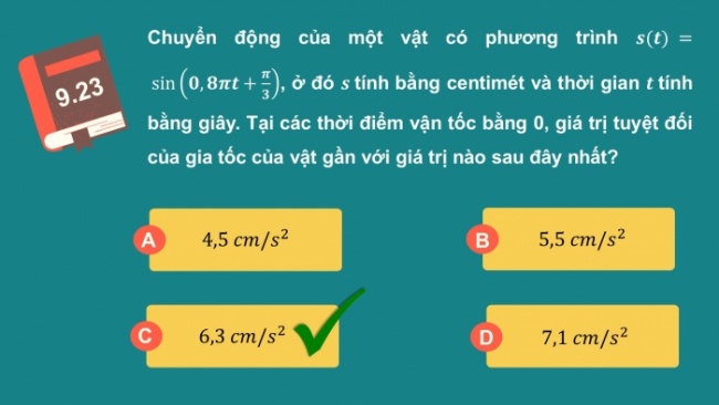 Soạn giáo án điện tử toán 11 KNTT: Bài tập cuối chương 9