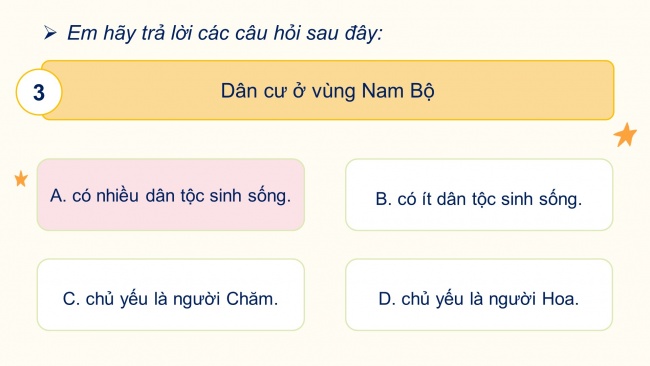 Soạn giáo án điện tử lịch sử và địa lí 4 CTST Bài 24: Dân cư và hoạt động sản xuất ở vùng Nam Bộ