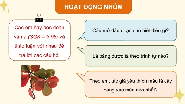 Soạn giáo án điện tử tiếng việt 4 KNTT Bài 20 Viết: Luyện viết đoạn văn miêu tả cây cối