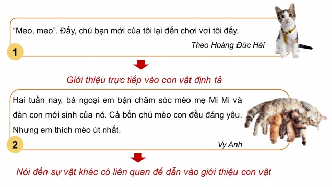 Soạn giáo án điện tử tiếng việt 4 CTST CĐ 7 Bài 6 Viết: Viết đoạn mở bài và đoạn kết bài cho bài văn cho bài văn miêu tả con vật