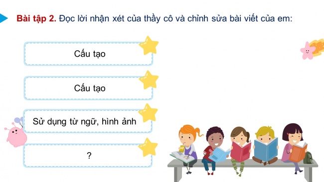 Soạn giáo án điện tử tiếng việt 4 CTST CĐ 8 Bài 2 Viết: Trả bài văn miêu tả con vật