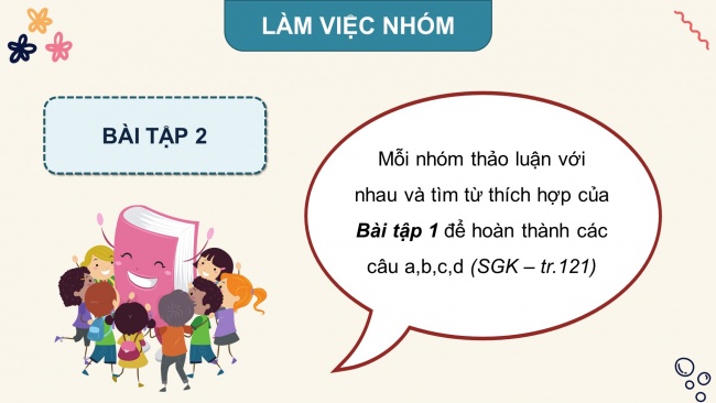 Soạn giáo án điện tử tiếng việt 4 KNTT Bài 27 Luyện từ và câu: Luyện tập lựa chọn từ ngữ