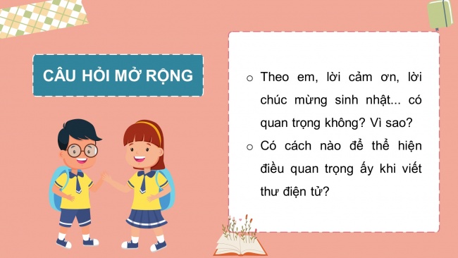 Soạn giáo án điện tử tiếng việt 4 KNTT Bài 28 Viết: Hướng dẫn cách viết thư