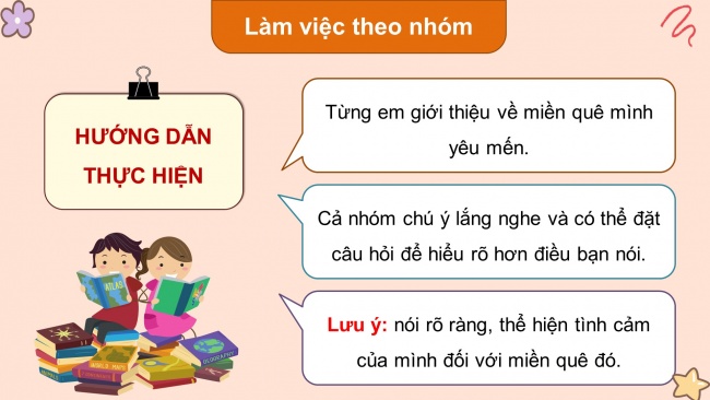 Soạn giáo án điện tử tiếng việt 4 KNTT Bài 18 Nói và nghe: Những miền quê yêu dấu