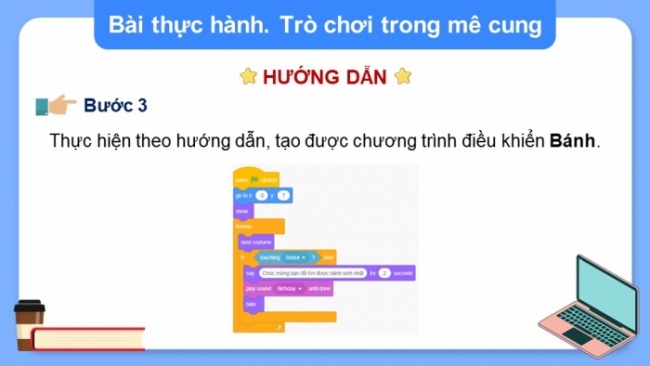 Soạn giáo án điện tử Tin học 8 CD Chủ đề F Bài 7: Thực hành tổng hợp