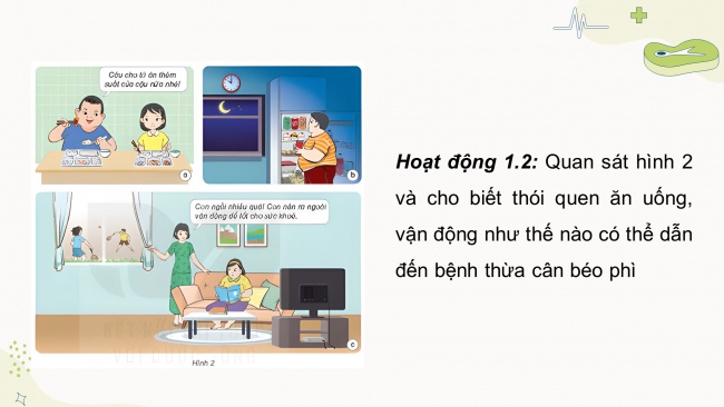 Soạn giáo án điện tử khoa học 4 KNTT Bài 25: Một số bệnh liên quan đến dinh dưỡng