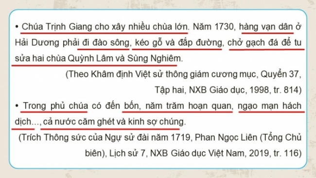 Soạn giáo án điện tử Lịch sử 8 CD Bài 6: Khởi nghĩa nông dân ở Đàng Ngoài thế kỉ XVIII