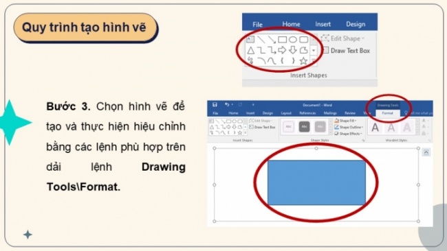 Soạn giáo án điện tử Tin học 8 CD Chủ đề E2 Bài 1: Xử lí đồ hoạ trong văn bản