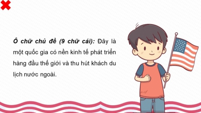 Soạn giáo án điện tử địa lí 11 KNTT Bài 18: Vị trí địa lí, điều kiện tự nhiên và dân cư Hoa Kỳ (P1)