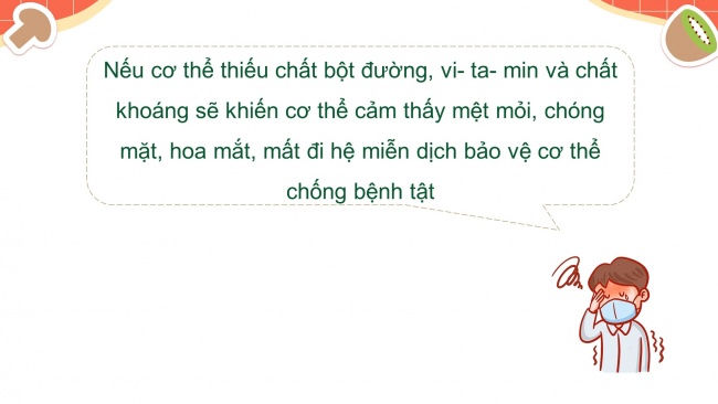 Soạn giáo án điện tử khoa học 4 CTST Bài 25: Ăn, uống khoa học để cơ thể khỏe mạnh