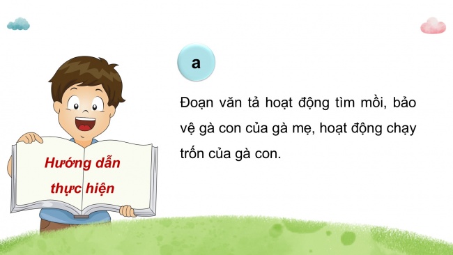 Soạn giáo án điện tử tiếng việt 4 CTST CĐ 7 Bài 5 Viết: Luyện tập viết đoạn văn cho bài văn miêu tả con vật