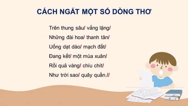 Soạn giáo án điện tử tiếng việt 4 CTST CĐ 7 Bài 7 Đọc: Rừng mơ