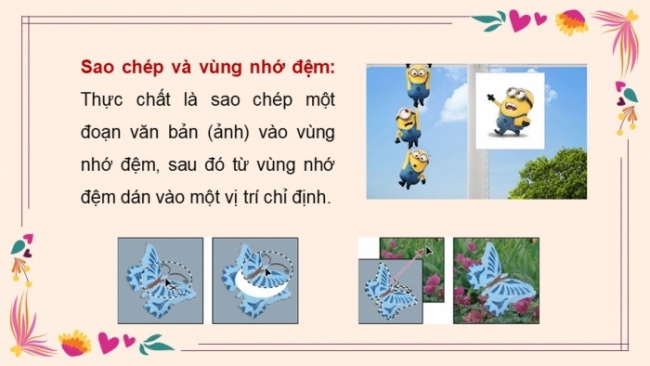 Soạn giáo án điện tử Tin học 8 CD Chủ đề E3 Bài 2: Vùng chọn và ứng dụng