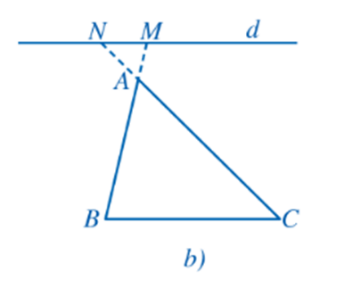 Hệ quả trên vẫn đúng cho trường hợp đường thẳng d song song với một cạnh của tam giác và cắt phần kéo dài của hai cạnh còn lại.