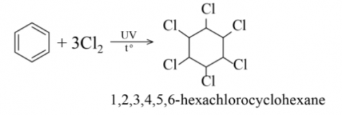 điều chế 1,2,3,4,5,6-hexachlorocyclohexane/ hexachlorocyclohexane