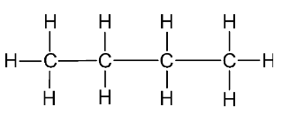 Công thức cấu tạo đầy đủ C4H10