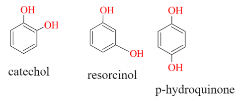 Những phenol trong phân tử chứa nhiều nhóm -OH thuộc nhóm polyphenol.