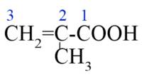 2-methylpropenoic acid