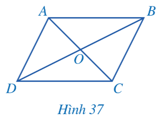 Vì ABCD là hình bình hành nên AB // CD; AD // BC.