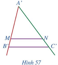 Nếu ba cạnh của tam giác này tỉ lệ với ba cạnh của tam giác kia thì hai tam giác đó đồng dạng với nhau.