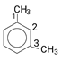 công thức cấu tạo 1,3-dimethylbenzene  (m-xylene)
