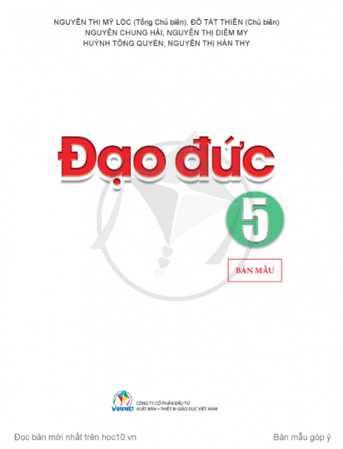 Tải Đạo đức 5 Cánh diều (bản PDF)