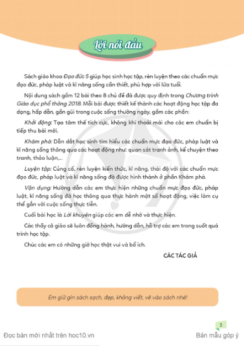 Tải Đạo đức 5 Cánh diều (bản PDF)