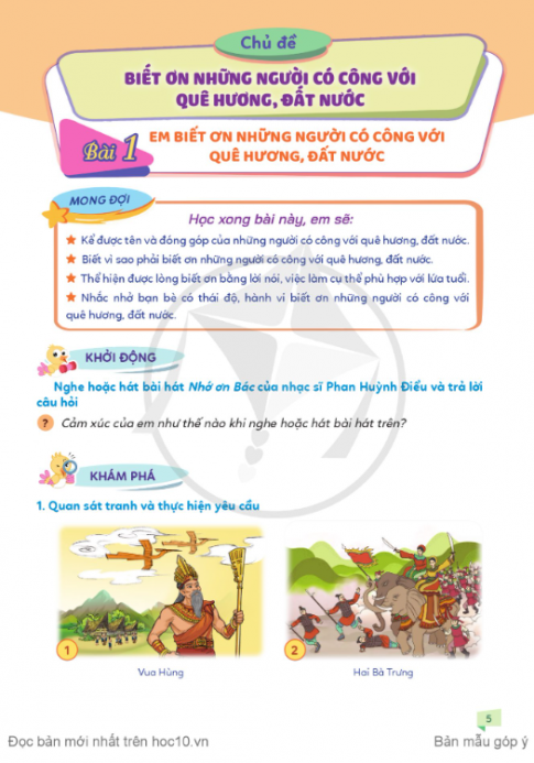 Tải Đạo đức 5 Cánh diều (bản PDF)