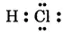 Công thức electron HCl