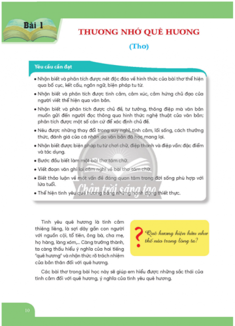 Tải ngữ văn 9 Chân trời sáng tạo (bản PDF)